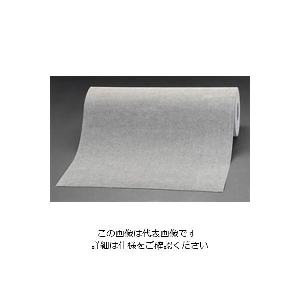 エスコ 0.9x 20m/4.0mm 吸収マット(水・油) EA997RB-80 1本（直送品