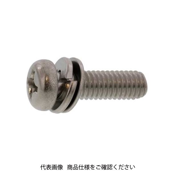 クローム 鉄(+)ナベ P=4(SW+JIS小形W組込) 2 X 4 100000040020004006 1箱(7000個)（直送品） 39,581円