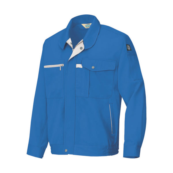 アイトス エコ交織マルチワーク 長袖ブルゾン ロイヤルブルー 3L AZ-6360-006-3L 1着 449-1670（直送品）