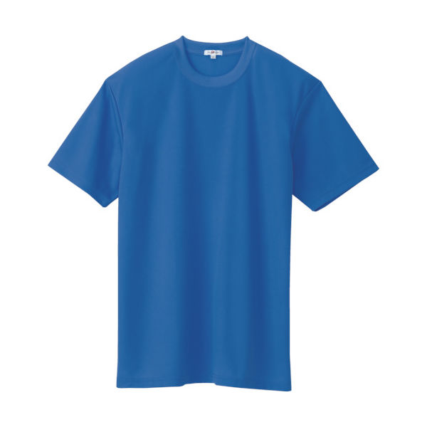 アイトス 吸汗速乾クールコンフォート 半袖Tシャツ男女兼用 ロイヤルブルー 3L AZ-10574-006-3L 1着 449-0304（直送品）