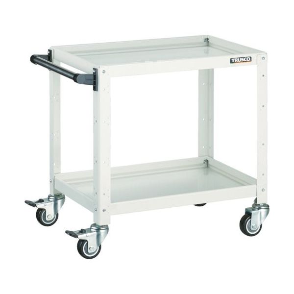 トラスコ中山 TRUSCO ツールワゴン バーディワゴン 600X400XH600 ウレタン車輪 ホワイト BDW-662U-W 1台（直送品）