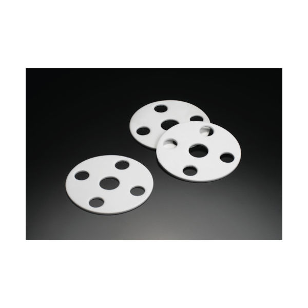 フロンケミカル フッ素樹脂(PTFE)フランジパッキン JISー10K20A NR2120-003 1枚 440-4921（直送品）
