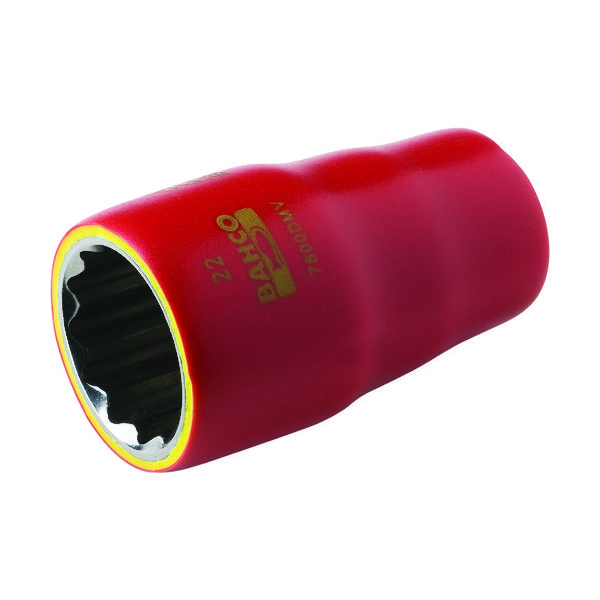 スナップオン・ツールズ バーコ 1000V絶縁仕様ソケット1/2 22mm 7800DMV22 1個 438-0461（直送品）