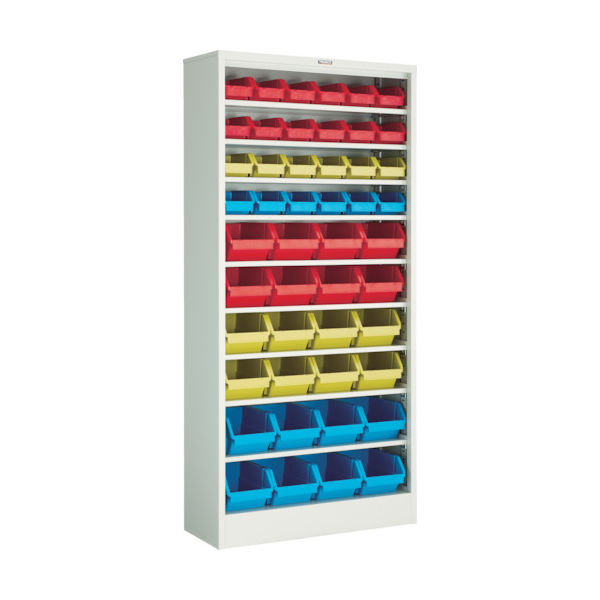 トラスコ中山 TRUSCO コンテナラックケース バンラックケース M型 コンテナ入 H1790 609M-A 1台 440-7890（直送品）