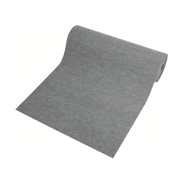 ミヅシマ工業 ミヅシマ オイルクリーンマットD グレー 490-0250 1巻 443-8892（直送品）