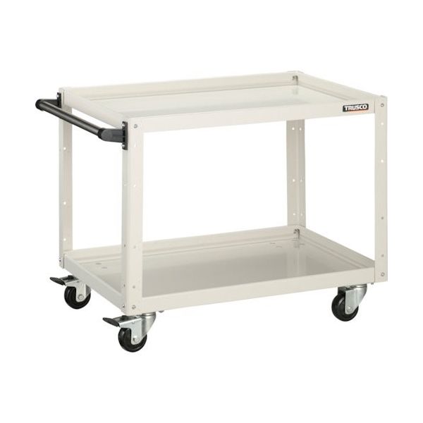 トラスコ中山 TRUSCO ツールワゴン イーグルワゴン 750X500 4輪自在 ホワイト EGW-672J-W 1台 450-1811（直送品）