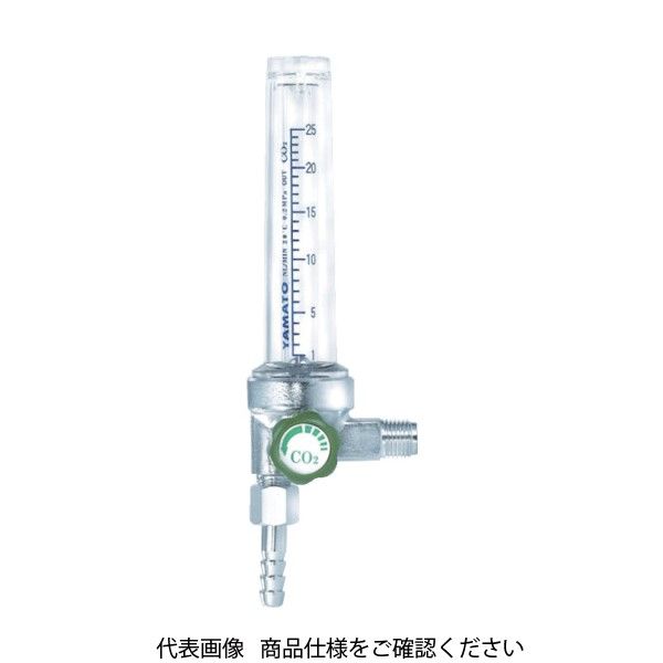 ヤマト産業 ヤマト フロート式流量計 FS-10-O2 1台 435-8198（直送品）