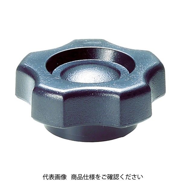 トラスコ中山 TRUSCO ファイブロブノブナット めねじタイプ φ42 M6 ノブ高さ18 TFKN2-M6 1個 430-9278（直送品）