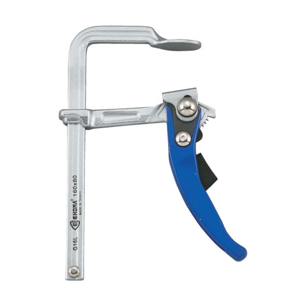 トラスコ中山 TRUSCO エホマクランプ 最大口開500mmX深さ120mm G-50L 1丁 445-4618（直送品）