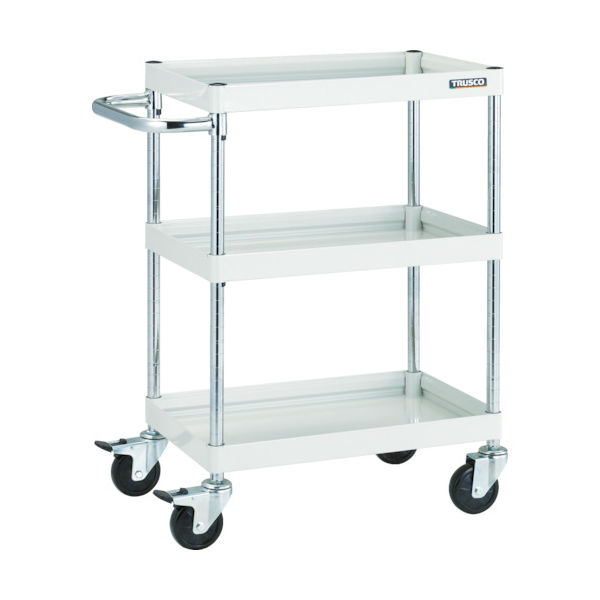 トラスコ中山 TRUSCO ツールワゴン ファルコンワゴン900X600 ゴム車輪 ヤンググリーン FAW-993-YG 1台（直送品）