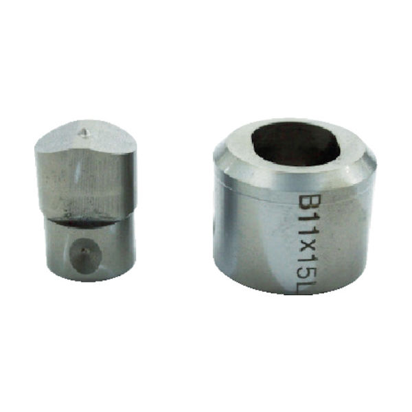 育良精機 育良 コードレスパンチャー替刃 ISーMP15L・15LE用(51722) SL10X15B 1セット(1個) 396-9347（直送品）