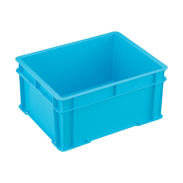 トラスコ中山 TRUSCO DA型エコキャップ再生コンテナ 24L ライトブルー DA-24EC-LB 1個 432-9635（直送品）