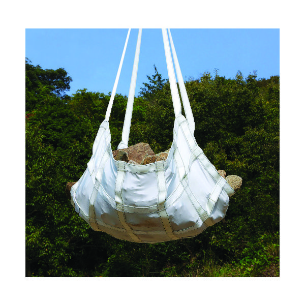 明大 ロックスリング マスク形ベルトモッコ 900×900 (シートあり) BM4H-09 1枚 433-8235（直送品）