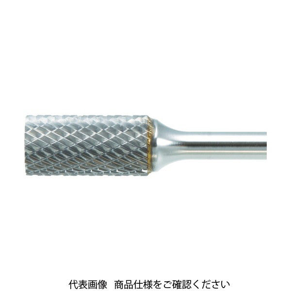 トラスコ中山 TRUSCO 超硬バー 円筒型 Φ12.7X刃長25X軸6 ロング シングル TB1C127SL150 1本 436-3809（直送品）