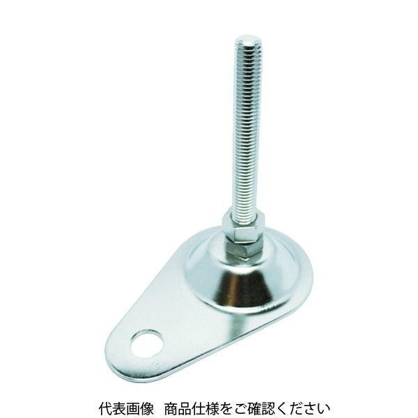 トラスコ中山 TRUSCO アジャスターボルト M16×180 ステンレス 足止めプレート付き SUS-TE2-16X180 1個（直送品）