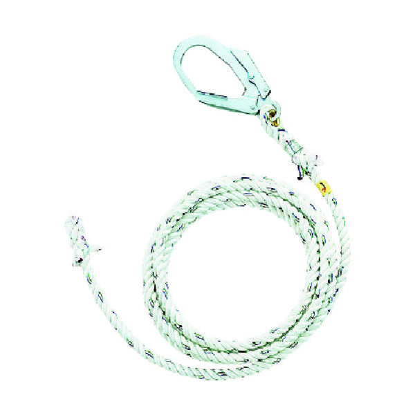 サンコー タイタン 垂直親綱 大型フック付 10M TSR-24-10 1本 434-2771（直送品）