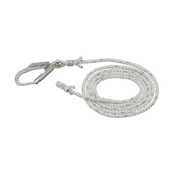 サンコー タイタン 垂直親綱 大型フック付 20M TSR-24-20 1本 434-2798（直送品）