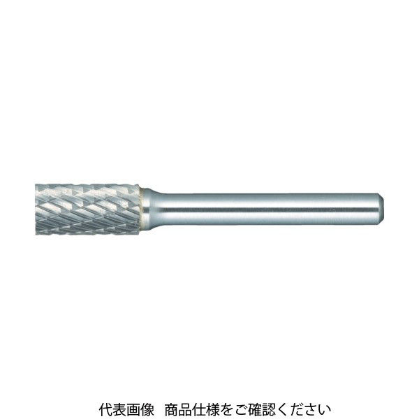トラスコ中山 TRUSCO 超硬バー 円筒型エンド刃 Φ12.7X刃長25X軸6 コースカット TH1C127E 1本 436-5666（直送品）