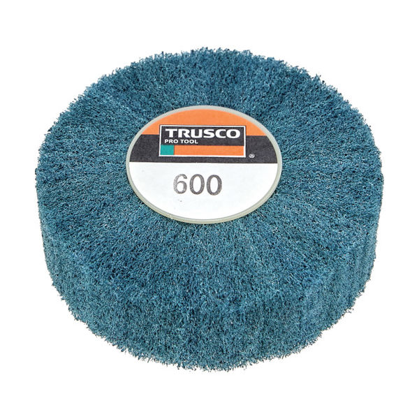 トラスコ中山 TRUSCO スピンねじ式ナイロンホイール外径60×厚25 600# (5個入) UFNS625-600 1箱(5個)（直送品）