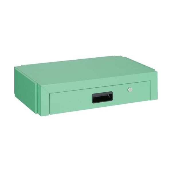 トラスコ中山 TRUSCO ツールワゴン ドルフィン用引出 1段 600X400 ヤンググリーン DLWS-64V-YG 1台（直送品）