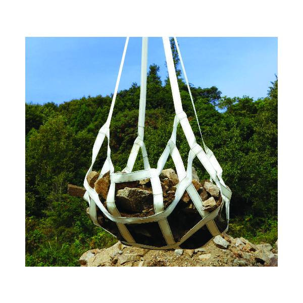 明大 ロックスリング マスク形ベルトモッコ 900×900 (シートなし) BM4-09 1枚 433-8201（直送品）