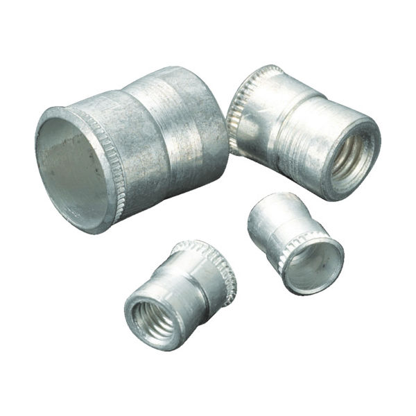 TRUSCO インサートナット M3X0.5 下穴4.9 100個入箱 (スチールSUM23L) T-INS-350-C 1箱(100個)（直送品）