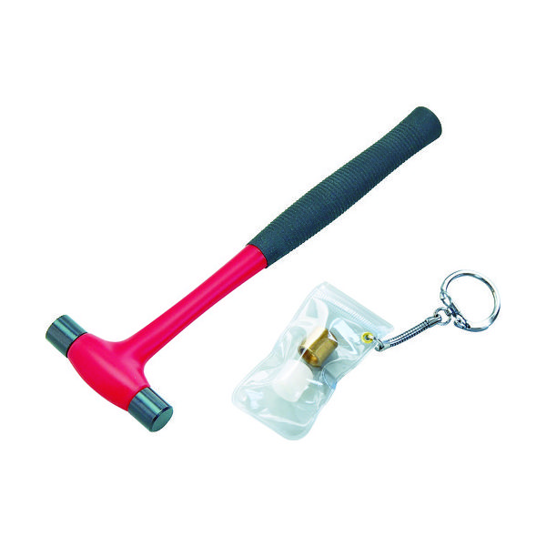 トラスコ中山 TRUSCO マイクロ・コンビハンマー ヘッド交換式 ヘッド4個付 TH-9017 1セット 437-6439（直送品）