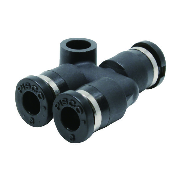 日本ピスコ ピスコ チューブフィッティングミニタイプ ユニオンワイ PY3M 1個 442-7882（直送品）