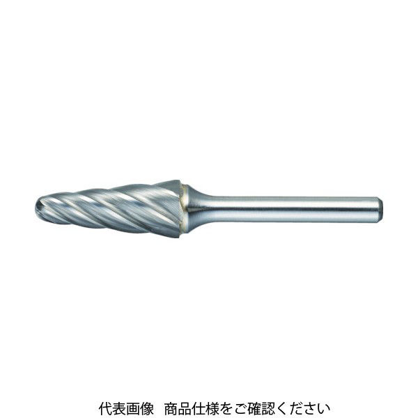 トラスコ中山 TRUSCO 超硬バー テーパー(先丸) Φ16X刃長30X軸6 アルミカット TA7C160 1本 436-3329（直送品）