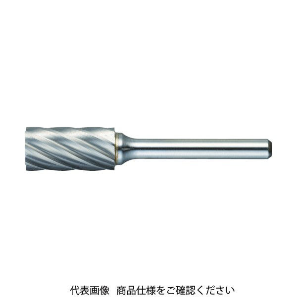 トラスコ中山 TRUSCO 超硬バー 円筒型 Φ19X刃長25X軸6 アルミカット TA1C190 1本 436-3230（直送品）