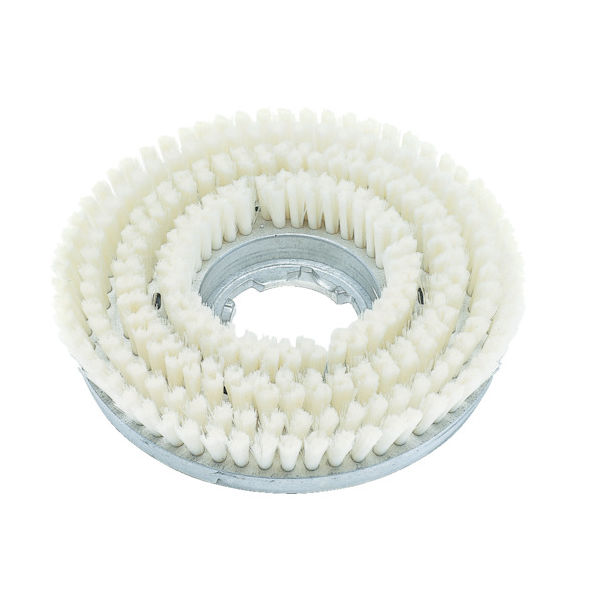 アマノ (HK709150/HK701470) ポリッシャー用14インチメタルバックブラシ 三つ爪タイプ HK701470 1個（直送品）