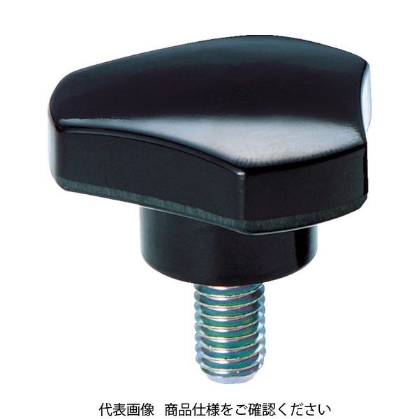 トラスコ中山 TRUSCO スリーロブノブボルト φ49 M10X30 ノブ高さ23 TKB4-M10X30 1個 430-9898（直送品）