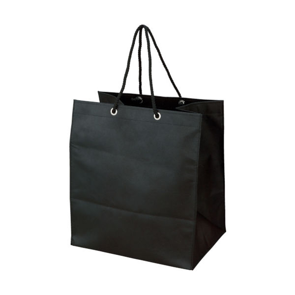 トラスコ中山 TRUSCO 不織布バッグ 黒 315×355×275MM (10枚入) TNFB-10-X 1袋(10枚) 441-9049（直送品）