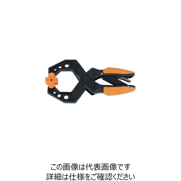 トラスコ中山 TRUSCO ハンディクランプ 口開100mm THC-100 1個(1丁) 445-5801（直送品）