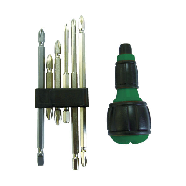 トラスコ中山 TRUSCO マルチドライバーセット TMD-6S 1セット 437-6552（直送品）