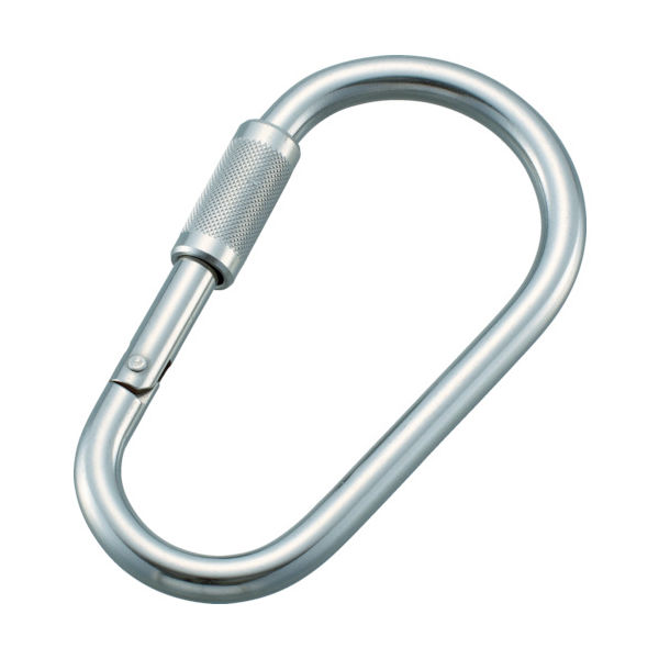 トラスコ中山 TRUSCO ステンレス カラビナジャンボ(環付) 12mm TKBJ-12B 1個 431-5928（直送品）