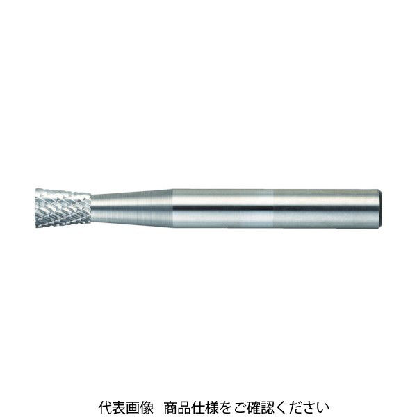 トラスコ中山 TRUSCO 超硬バー 逆テーパー型 Φ6X刃長8X軸6 シングルカット TB52C060S 1本 436-4813（直送品）