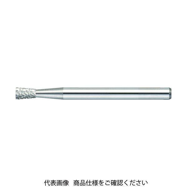 トラスコ中山 TRUSCO 超硬バー 逆テーパー型 Φ5X刃長6.3X軸3 シングルカット TB52B050S 1本 436-4783（直送品）