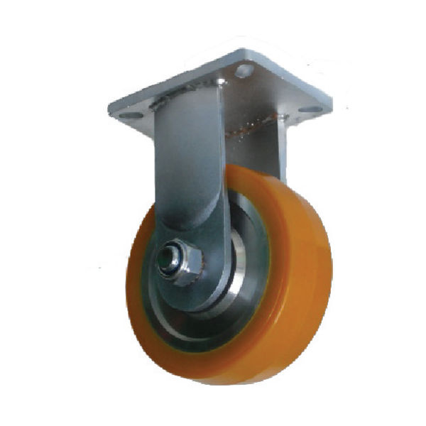 ヨドノ 超重量用高硬度ウレタン固定車 1500kg用 HDUK150 1個 444-7123（直送品）