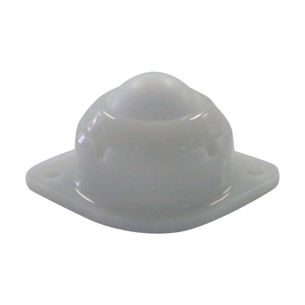 フリーベアコーポレーション FREEBEAR ボールキャスター フリーベア 樹脂タイプ上向用 Jー8YーWH 白 1個 434-8397（直送品）