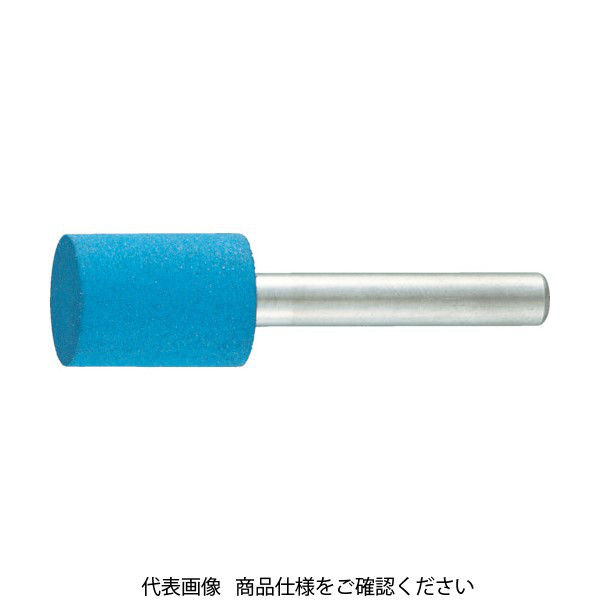 トラスコ中山 TRUSCO 高耐久ゴム軸付砥石 Φ25X幅25X軸6 #120 5本入 LB1225M 1パック(5本) 430-8719（直送品）