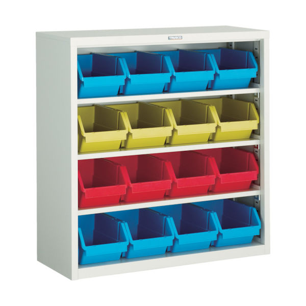 トラスコ中山 TRUSCO コンテナラックケース バンラックケース M型 コンテナ入 H880 303M-C 1台 440-7831（直送品）