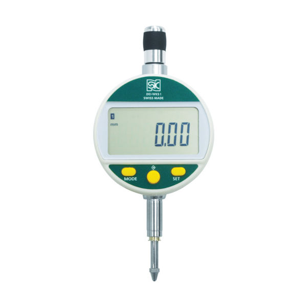 新潟精機 SK デジタルSラインインジケータ 公差設定機能付タイプ 最小表示値0.001 DEI-WKS2 1個 418-7288（直送品）