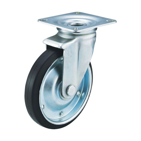 トラスコ中山 TRUSCO プレス製運搬車用自在キャスター Φ130 TR-130J 1個 440-8608（直送品）