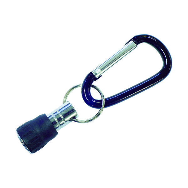 トラスコ中山 TRUSCO ビットホルダ カラビナ付 黒 TBHK-BK 1個 437-3804（直送品）