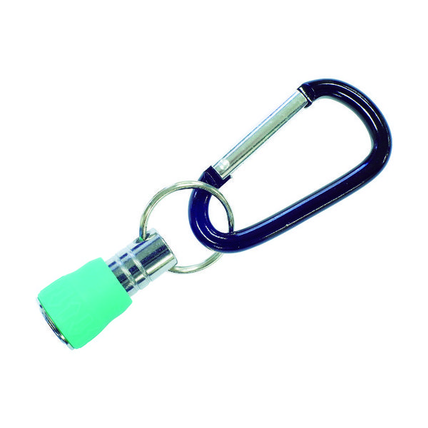 トラスコ中山 TRUSCO ビットホルダ カラビナ付 緑 TBHK-GN 1個 437-3821（直送品）