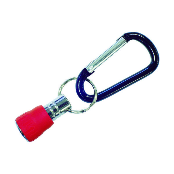トラスコ中山 TRUSCO ビットホルダ カラビナ付 赤 TBHK-R 1個 437-3839（直送品）