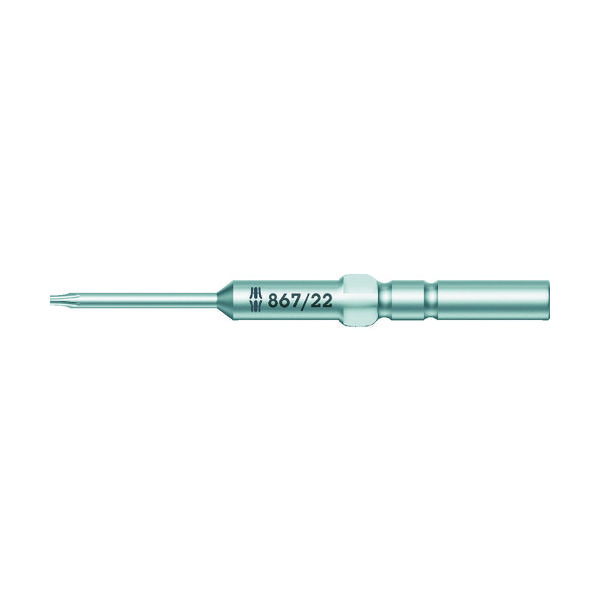 Wera Werk 【売切商品】 小型精密用ビット 867/22 トルクスプラス[[R下]]ビット TP8 全長60mm 134500 1本（直送品）