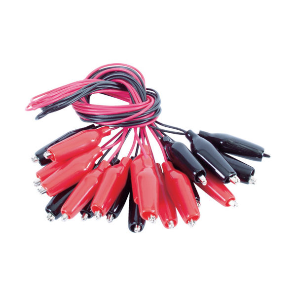 テイシン電機 テイシン テストリード小 20cm シールドクリップS両端付 1袋(PK)10本 TLA-13 1袋(10本)（直送品）