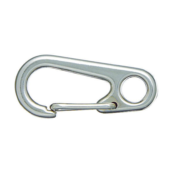 ニッサチェイン ニッケルスプリングスナップ(34mm×4個入り) TSS-106 1袋(4個) 431-4417（直送品）